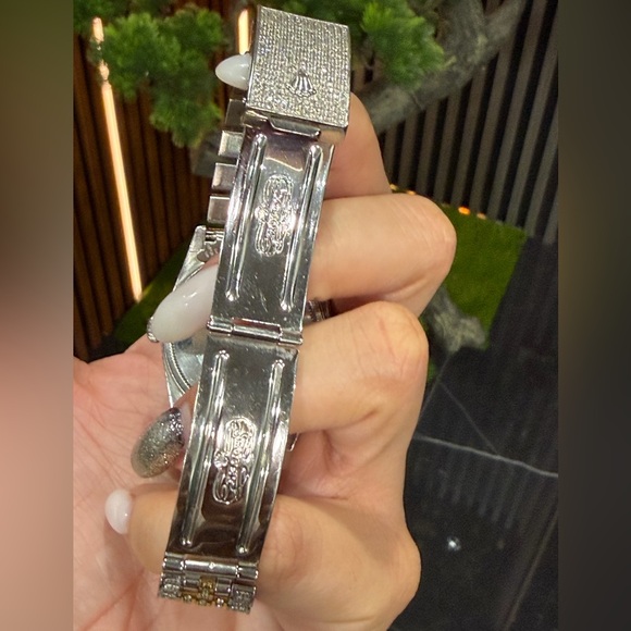 Rolex Women’s Watch White Dial Diamond Bezel & Bracelet – Aftermarket Diamonds - Picture 5 of 6